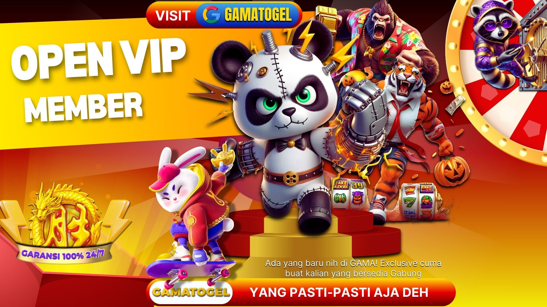 Open VIP Member Gratis Agen Gamatogel